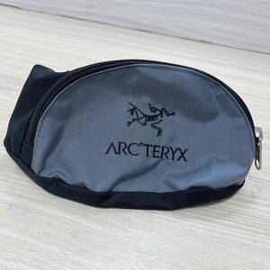 ビームス BEAMS アークテリクス ARC'TERYX ウエストポーチ バッグ ナイロン グレー 肩掛け【17458