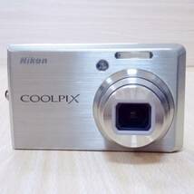 ニコン Nikon クールピックス COOLPIX S600 デジタルカメラ ACアダプター ソフトケース コンパクトカメラ 保証書 箱付き 通電確認済【17769_画像1