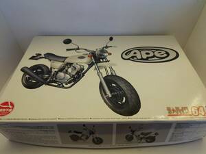 * Aoshima * The * bike *64* Honda *Ape* Ape * plastic model * unused * long-term keeping goods *