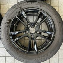 175/65R15 MINI 2020年製 スタッドレスタイヤ 15×5.5J 5H PCD112 +46 ダンロップ ウィンターマックス DUNLOP 4本セット WINTER MAXX_画像3