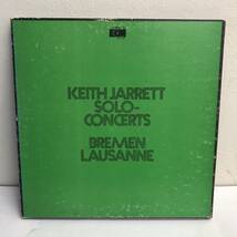 [中古] LPレコード「キース・ジャレット：ソロコンサート」 3枚組 33 1/3rpm ピアノ Keith Jarret 音楽 レトロ_画像1