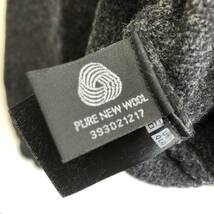 [洋服] メンズ「UNIQLO：ユニクロ プレミアムラム Vネックセーター ブラック」 サイズ：L 長袖 PURE NEW WOOL ファッション_画像8