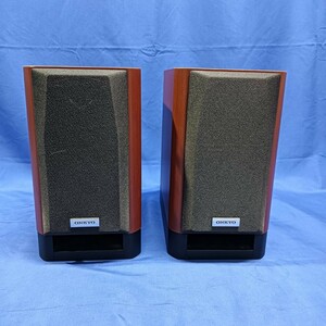 【中古】ONKYO オンキョースピーカー D-55EX ペア 現状渡し