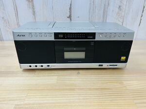 ☆ TOSHIBA 東芝 Aurex TY-AK1 ハイレゾ対応 CD ラジオ カセット レコーダー ラジカセ 昭和 レトロ レア ヴィンテージ SA-0210r100 ☆