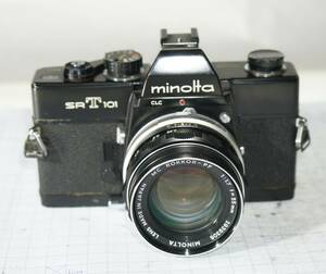 クラシックカメラ・ミノルタ　『Minolta　SRT　101　』1.7/55㎜　