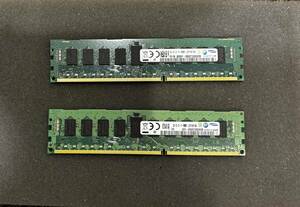  (同日発送) Samsung 16GB DDR3 ECC (4GB 4枚) PC3L-12800R DDR3R-1600 1.35V/1.5V 1Rx4 240pin ECC Registered RDIMM DIMM Samsung 013