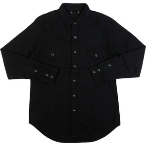 その他 MINEDENIM Denim Western Shirt Black 長袖シャツ 黒 Size 【L】 【新古品・未使用品】 20786351