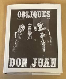 Obliques Numero 4-5 DON JUAN ROGER BORDERIE