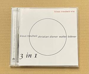 CD 3 IN 1KLAUS TREUHEIT TRIO クラウス・トロイハルト ピアノトリオ