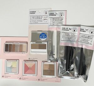 【8点セット】新品未使用　AC MAKEUP TOKYOミックス フェイスカラー アイブロウパウダー　アイパレット　アイライナー等