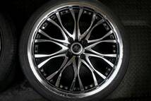 大人気 BADX ロクサーニ ブラックポリッシュ 17×7J +53 PCD100/4H 195/40R17 ヴィッツ パッソ マーチ キューブ フィット スイフト 即納_画像3