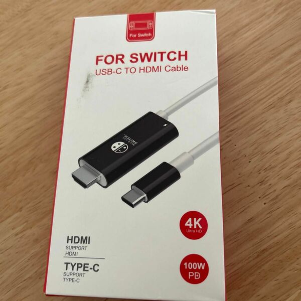 USB C to HDMI アダプターケーブル Nintendo Switch と互換性あり、Type-C to HDMI 変換