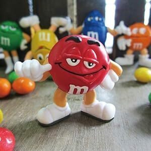 エムアンドエムズ【M&M's】 PVCフィギュア5個セット アメリカン雑貨アメリカ雑