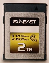 SUNEAST 極東エレクトロニクス ULTIMATE PRO CFexpress TypeB カード 2TB_画像1