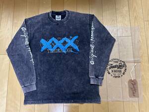 テンダーロイン 本店限定TEE L/S ACID WASH XXXサイズ L西浦氏TENDERLOIN。