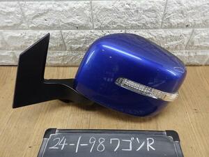 ワゴンＲ 　MH23S 左ドアミラー　サイドミラー ZCW イシザキ 70K3 84702-70K31-ZCW