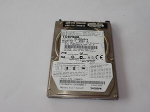 中古2.5インチHDD　TOSHIBA MK4026GXA 40GB