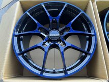 ガリ傷無し 4本 ★レイズ RAYS VOLK RACING G025 DB/C 18インチ 8.5J +44 5H-100 軽量 鍛造 ★ GR86 BRZ ブレンボ対応 プリウス カローラ_画像3