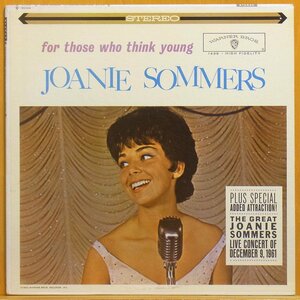 ◎美ジャケ!良盤!ダブル洗浄済!★Joanie Sommers(ジョニー ソマーズ)『For Those Who Think Young』 USオリジLP #61576