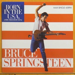 ◆美品!ダブル洗浄済!★Bruce Springsteen(ブルース スプリングスティーン)『Born In The U.S.A.』 NLDオリジ12inch #61580
