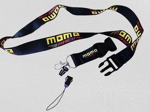 #MOMO RACING( Momo * racing ) neck strap [ new goods ]