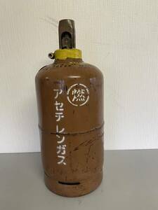 美高μ【東京直接のお渡し 限定 !】溶解アセチレン ガスボンベ 高さ53㎝ 直径約21㎝ 重さ約19kg 