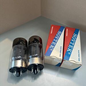 真空管 6550WA 2本 SOVTEK 長期保管未使用品