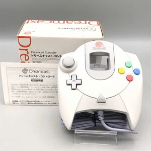 【美品】 SEGA セガ Dreamcast ドリームキャスト HKT-7700 コントローラ 本体 ドリキャス JAPAN 日本製 説明書 箱付き 動作確認済み レア