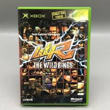 Xbox ソフト THE WILD RINGS ザ ワイルド リングス K87-00001 格闘 プロレス ゲーム 格ゲー Microsoft 説明書 箱付き 動作確認済み レア_画像1