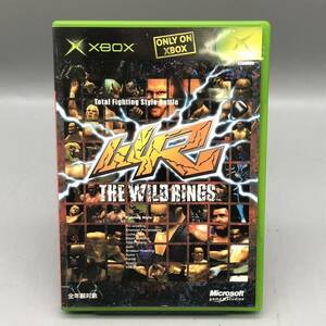 Xbox ソフト THE WILD RINGS ザ ワイルド リングス K87-00001 格闘 プロレス ゲーム 格ゲー Microsoft 説明書 箱付き 動作確認済み レア