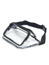 メンズ バッグ ウエストバッグ 夏用チェストバッグ 透明 素材 軽量 防水 旅行用 調整可能ストラップ_画像6