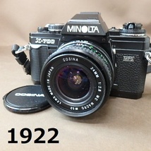 FK-1922◆ミノルタ　MINOLTA X-700　COSINA 24MM 1:2.8 MC MACRO シャッターOK 20240226_画像1