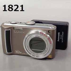 FK-1821◆Panasonic　LUMIX DMC-TZ5 簡易動作OK　液晶少難　現状 20240222