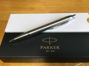 Parker IM CT パーカー　油性ボールペン　シルバー色