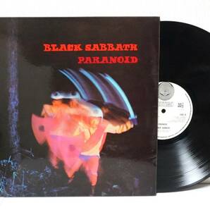 ★Black Sabbath / Paranoid 英盤 UK Small Vertigo 1970 初期プレス ブラックサバス ヴァーティゴ コーティングジャケット イギリスプレスの画像1