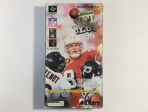 SFC◆NFLクォーターバッククラブ'96◆箱説ハガキあり_画像2