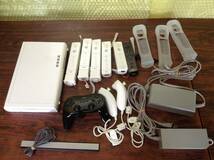 Nintendo Wii WiiU console 9controllers tested 任天堂 Wii WiiU 本体1台 コントローラ9台 動作確認済 D222_画像2