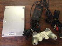 SONY PlayStation2 PS2 Slim silver console SCPH-79000 controller set tested ソニー プレステ2 スリム 本体 セット 動作確認済 D223_画像6