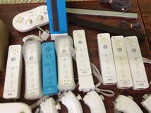 Nintendo Wii WiiU 3consoles 14controllers tested 任天堂 Wii WiiU 本体3台 コントローラ14台 動作確認済 D244_画像7