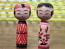 Kokeshi Doll 佐藤良子作 こけし 伝統こけし 高さ 4.2cm 在銘 銘有 人形 置飾り 工芸品 民芸品 伝統工芸 D210_画像3