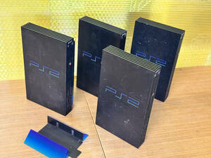 SONY PlayStation2 PS2 4consoles SCPH-30000 18000 15000 working ソニー プレステ2 本体4台 動作品有 D173