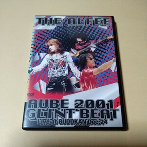 DVD【THE ALFEE AUBE 2001 GLINT BEAT】2001年12月24日　日本武道館　アルフィー　レンタルアップ品