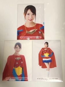 HKT48 田中菜津美 Theater September 2018.生写真3種コンプ