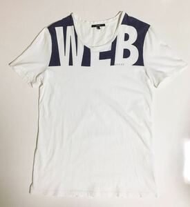 GUCCI WEB 半袖 Tシャツ XL WHITE グッチ ウェブ TEE カットソー 確実正規品 ホワイト 白 半袖Tシャツ 