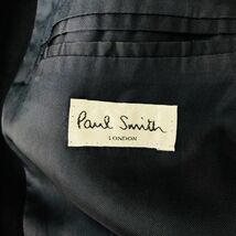 ポールスミスロンドン　Paul Smith London　紺ブレ　テーラードジャケット　ネイビー　XL　総裏　銀ボタン　ブレザー　ウール　メンズ　_画像3