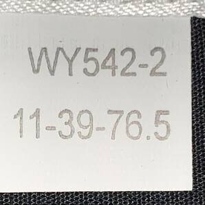 PRISM 長袖 ノーカラー シャツ M 39-76.5 黒 未使用品の画像6