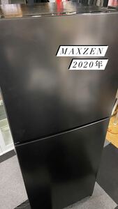 2ドア冷凍冷蔵庫 maxzen 2020年　201リットル
