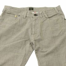 Paul Smith JEANS ポールスミス ジーンズ 通年 グレンチェック★ コットン パンツ Sz.M　メンズ　A4B00663_2#R_画像3