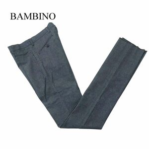 未使用★ BAMBINO バンビーノ 通年 ストレッチ スキニー デニム スラックス パンツ ジーンズ Sz.28　メンズ 日本製　A4B00660_2#R