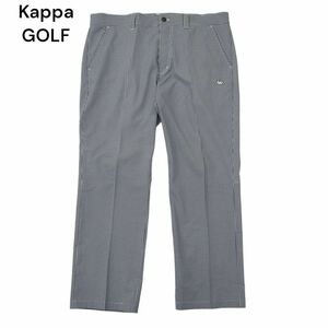 Kappa GOLF カッパ ゴルフ 通年 千鳥チェック★ ストレッチ スラックス パンツ Sz.XO　メンズ 大きいサイズ　A4B00614_2#R